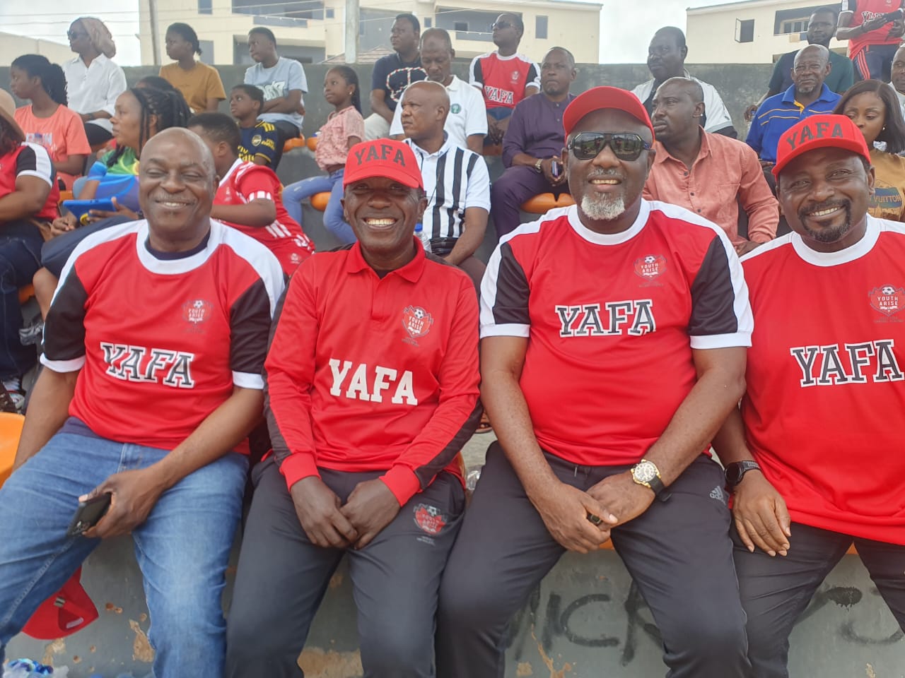 YAFA Dads in the stands