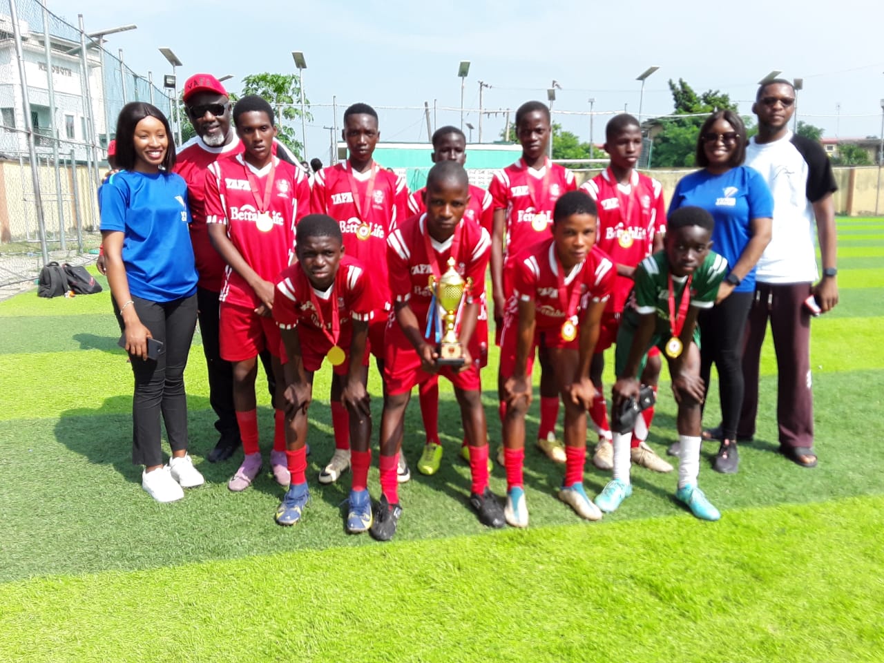 Trophy and medal winners